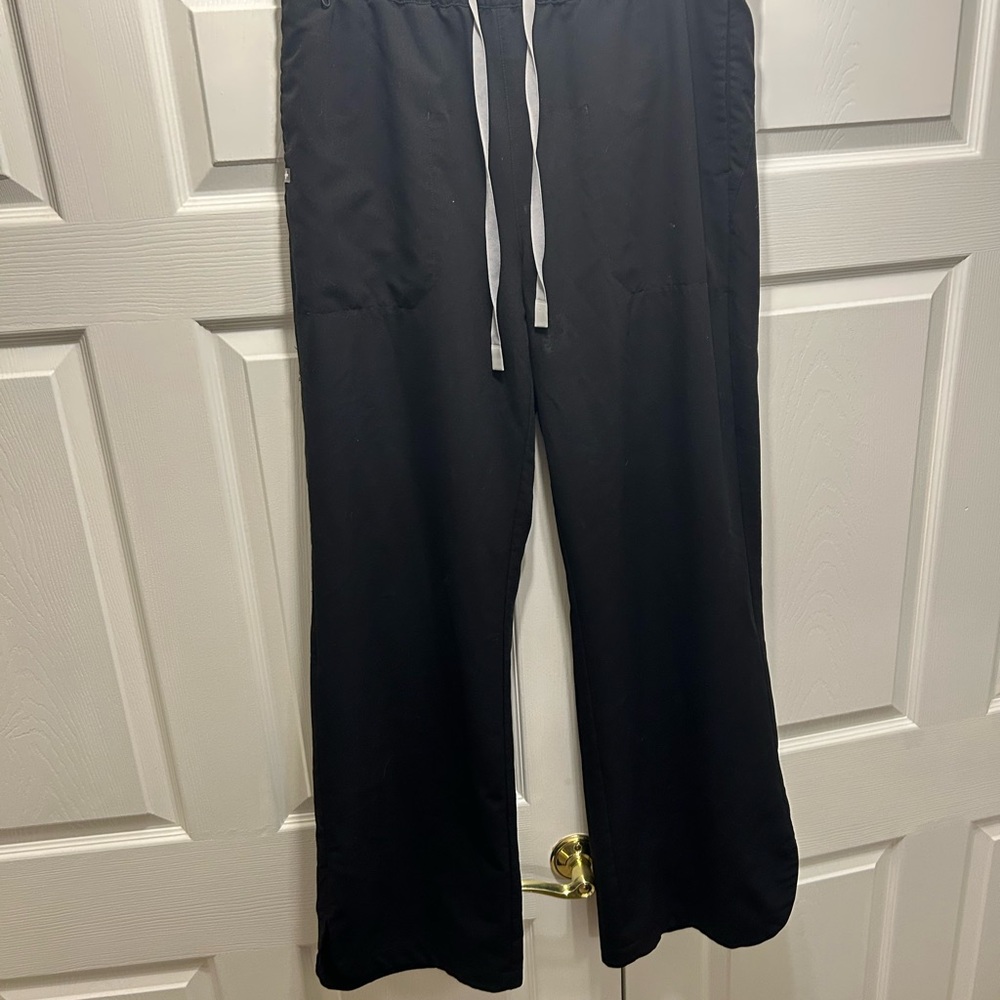 Figs Black Marsielle Scrub Pants